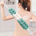 thumbnail image 5 of 4 paquetes de esponja larga y elástica para la espalda con asas de cuerda para fregar la espalda, esponja de malla para ducha de baño, exfoliante corporal, esponja vegetal trenzada elástica para, 5 of 5