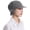 Cloth top hat-Gray, variant on Modern Unisex Chefs Hat Oil Resistant Flat Top for Professional Kitchens and Media Appearances