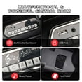 thumbnail image 4 of 12v Licensed Toyota Land Cruiser Ride-on Car – Remote Control, 3 Speeds, Music, Horn & LED Lights (White), 4 of 8