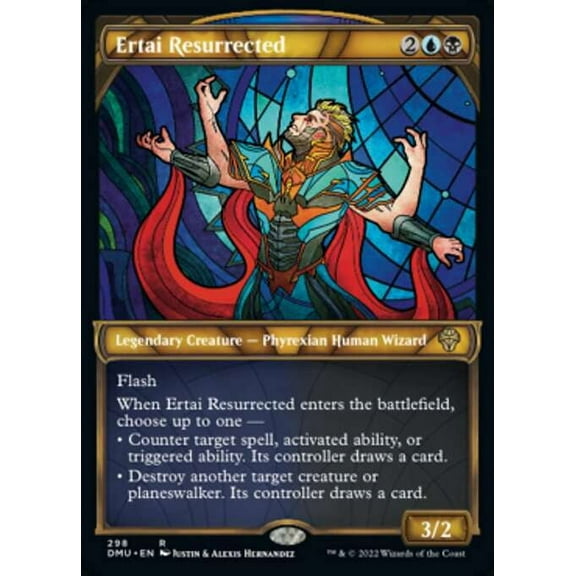 MtG Dominaria United Rare Ertai Resurrected (Showcase) #298