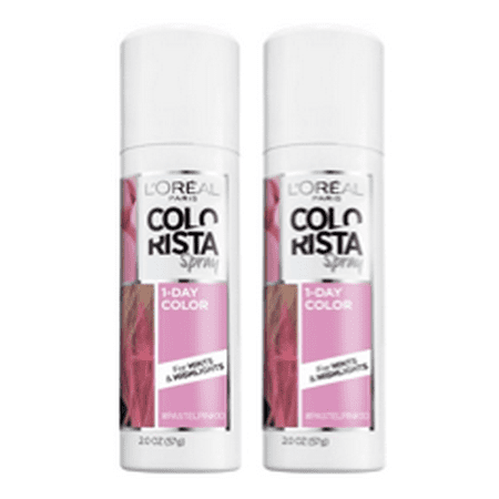 temporary colorista oreal dye pastel spray paris pack pink hair apos