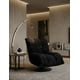 thumbnail image 1 of Sillón M&E MUEBLES Jennifer Negro Giratorio, 1 of 7