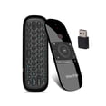 thumbnail image 1 of W1 2.4G Wireless Keyboard Air Mouse Smart Remote Control for Android TV Box PC - Black, 1 of 5