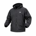 thumbnail image 3 of Chamarra Deportiva Wilson para Hombre Velocity Rompevientos Color Negro Talla EG, 3 of 4