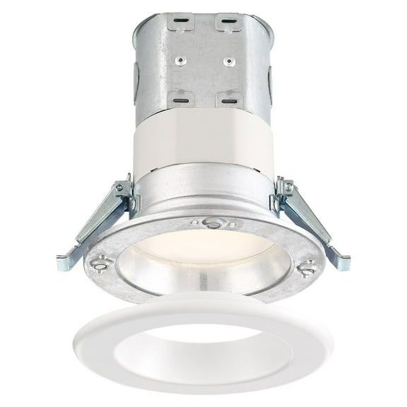 Easy-Up 4 in. 5000K White Remodel Magnetic Recessed Integrated LED Kit