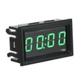 thumbnail image 3 of LED electrónico digital luminoso coche reloj reloj accesorio decoración (verde) Jadeshay A, 3 of 8