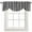 Black, variant on Fsddascl Black Striped Tie Up Valance Curtains for Windows, Kitchen Curtains Window Treatments, Modern Farmhouse Black White Stripes Short Window Shades Valances for Bedroom Bathroom Cafe 42"x18"