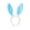 Sky Blue, variant on Odeerbi Easter Plush Bunny Ears Headband for Kids Adults Funny Plush Rabbit Ears Hairband Hair Accessories for Gift
