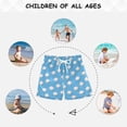 thumbnail image 6 of Baseball Pattern Swim Trunks Quick Dry Beach Pool Board Shorts Lightweight Stylish Print Sizes 2T to XL, 6 of 8
