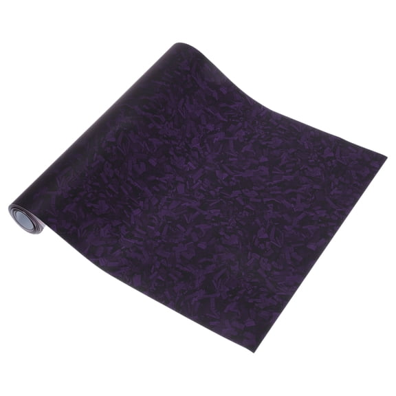 Unique BargainsPurple Carbon Matte Finish Protective Car Wrap Film 118.1ftx11.8ft Exterior Interior Vinyl Wrap Cover 5.5mil PET 1 Pc Universal