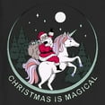 thumbnail image 2 of Toddler's Lost Gods Christmas Is Magical  Graphic Tee Black 2T, 2 of 3