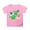 A-Pink49, variant on Kids Cute Graphic Tee Easter Crew Neck Short Sleeve Casual Boys Girls 3-13Y Cartoon Dinosaur Loose Fit Cozy Tops