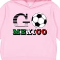 thumbnail image 3 of Inktastic Go, Mexico Soccer, Football Toddler Hoodie, 3 of 4