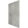 thumbnail image 4 of 19 5/8"W x 19 5/8"H Asher EnduraWall Decorative 3D Wall Panel, Bright Coat Copper (Covers 2.67 Sq. Ft.), 4 of 6