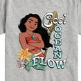 thumbnail image 3 of Disney - Cool Ocean Flow Moana - Toddler & Youth Short Sleeve Graphic T-Shirt, 3 of 5