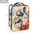 thumbnail image 6 of Football Premium Polyester Shoe Containers - Organize and Your Shoes - 23x31cm/9x12in Size, 6 of 7
