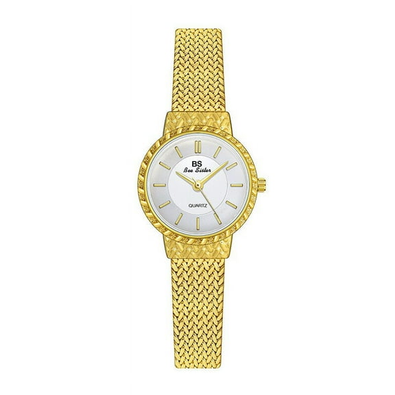BS Brand New Light Luxury Ins Wheat Watch Simple Temperament Female Small Golden Watch Quartz