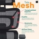 thumbnail image 3 of Mubson Silla de Oficina Premium Ultra Ergonómica de Malla Astra Negra, 3 of 7