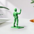 thumbnail image 3 of Funny Green Army Man, 2025 New Funny Army Men Middle-Fingers Figures, Classic Military Toy Soldiers Set, Military Themed Desktop Decor Gag, Gift for Friends (B), 3 of 6