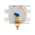thumbnail image 2 of Eastman 60238 Ice Maker Round Mini Outlet Box, 1/2 inch Crimp PEX, White, 2 of 6