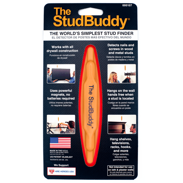 The StudBuddy Magnetic Stud Finder, No Batteries photo 1