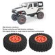 thumbnail image 3 of Ruedas de Buje de Coche RC 4 Piezas Neumáticos de Buje de Oruga RC de 22 Pulgadas Reemplazo de Ruedas de Buje de Coche RC de Agarre Fuerte Universal para Axial SCX10 90046 ANGGREK  Otros, 3 of 7