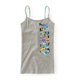thumbnail image 1 of Aeropostale Tropical Aero Cami Tank Top para mujer, gris, grande Aeropostale Cami, 1 of 2