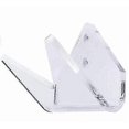 thumbnail image 3 of Clear Acrylic Surfboard Wall Rack Vertical Display Mount For Skateboards Longboards Easy Installation, 3 of 5