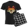 thumbnail image 6 of CafePress - Cute Hipster Fox With Glasses Pajamas - Men's Dark Loose Fit Cotton Pajama Set, 6 of 7