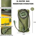 thumbnail image 3 of Hydration 2L Water Reservoir, Collapsible Water Canister Water Bottle Bladder for Outdoor Use Hydration Bag Portable Hydration Pouch, Hydration Pouch, 3 of 4