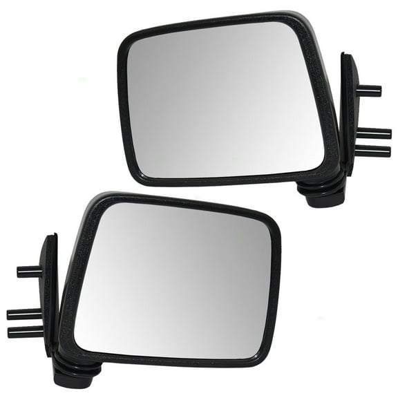 Brock Manual Mirror for 1986-1994 D21 Set 9630211G7A 1987-1995 Pathfinder 1995-1997 Pickup