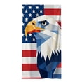 thumbnail image 2 of Aufmer Three Tone Theme Printed Swim Towel Fast Dry Fabric Making Large Size Design For Seaside Swimming Pool Outdoor Leisure Activity Wiping Use(29.52x59.05in), 2 of 9