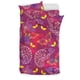 thumbnail image 1 of Juego de cama camaleón rosa lagarto estampado mariposa, 1 of 5