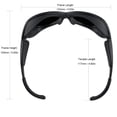 thumbnail image 3 of Gafas de seguridad ABSORBER Red Light Therapy 200-2000nm, 3 of 5