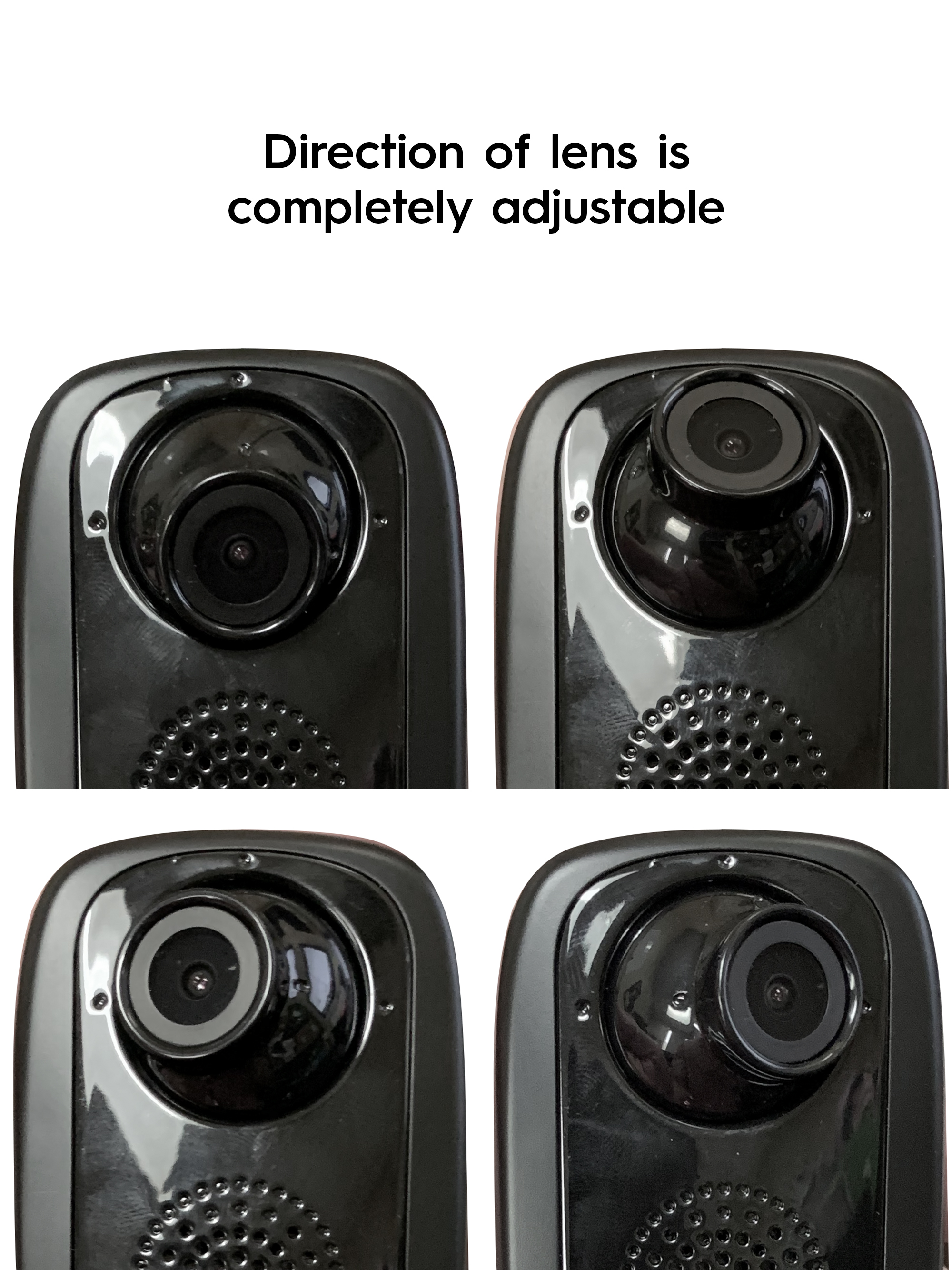 Brookstone Cordless Security/Surveillance WIFI Camera with a Plug on the back and Adjustable Angled Lens that Plugs Directly into the Electrical Wall Socket and is Accessible from Anywhere with App