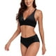 thumbnail image 1 of Traje de baño de 2 piezas para mujer, trajes de baño para mujer, conjunto de traje de baño de estilo dividido estampado cómodo y moderno para mujer, 1 of 3