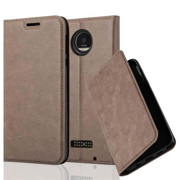 Cadorabo Case for Motorola MOTO Z Cover Book Wallet Screen Protection PU Leather Flip Magnetic Etui