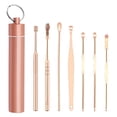 thumbnail image 1 of Canadian Day Kcavykas Beauty,Accessories,6-piece Stainless Steel Ear Pick Ear Pick tool Storage Portable Ear Pick Set, 1 of 1