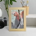 thumbnail image 5 of Tropic Parrot II - Framed Print w/glass - Natural Wood, 5 of 8