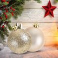 thumbnail image 4 of Bola de Navidad grande irrompible de 4cm bola de Navidad reutilizable para vacaciones 24 Uds., 4 of 6