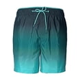 thumbnail image 1 of Traje de baño OP Para hombre Talla EG Liso Degradado Verde, 1 of 4