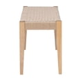 thumbnail image 6 of Powell Cadence Dining Bench Natural, 6 of 7