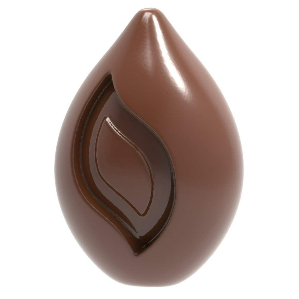 Chocolate World 1861 Polycarbonate Chocolate Mold FlameDesign Candy