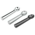 thumbnail image 5 of SLYNSHome Ice Cream Scoop 7 inches Nonstick Anti-Freeze One Piece Aluminum Scooper Spoon,Easy Clean for Gelato,Cookie Dough,Sorbet,Almond - Black, 5 of 7