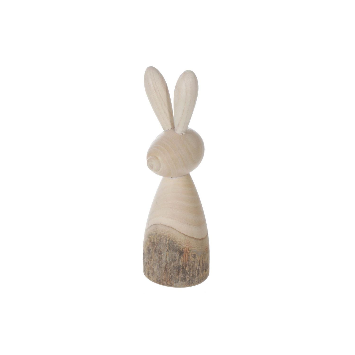 Wooden 2 Tone Bunny Decor Small