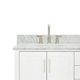 thumbnail image 3 of Ariel S061DCW2OVOWHT Magnolia 60" Free Standing Double Basin Vanity Set - White, 3 of 7