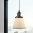 thumbnail image 7 of Innovations Lighting 201C-BAB-G61 Small Cone 6" Wide Mini Pendant - MultiColor, 7 of 7