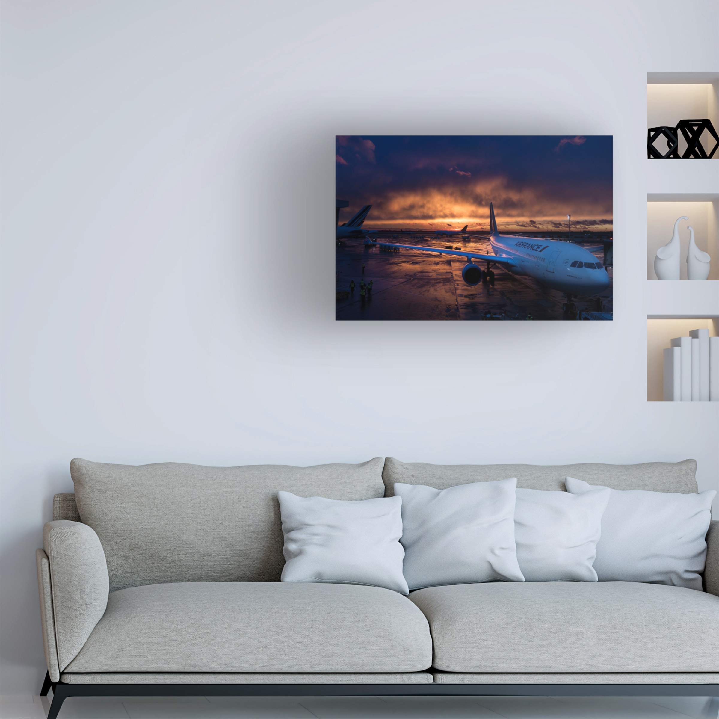 Trademark Fine Art 'New York Dic 1806' Canvas Art by Moises Levy