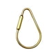 thumbnail image 4 of Hebilla de latón simple en forma de O, hebilla de gota de agua, hebilla en forma de D, llavero de latón hecho a mano, llavero de metal para equipaje DIY, colgante, 4 of 4