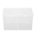 thumbnail image 2 of Nail Polish Glitter Powder Organizer Storage Box 2 Grids Cotton Pads Swabs Container, Cotton Swabs Storage Box, Cotton Swabs Holder Cotton Pads Container, For Glitters For Nail, 2 of 8